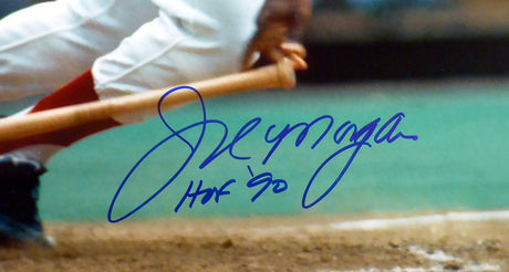 Joe Morgan Autographed 16x20 Photo Cincinnati Reds "HOF 90" PSA/DNA Stock #17985