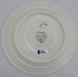 Mickey Mantle Autographed Mickey Mantle's Country Cooking' Restaurant Plate New York Yankees Beckett BAS #A34682