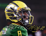 Marcus Mariota Autographed 16x20 Photo Oregon Ducks "Heisman '14" MM Holo Stock #89882