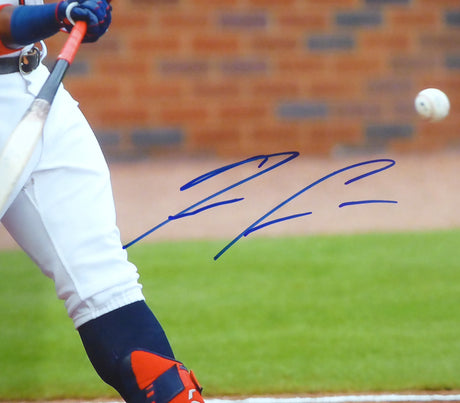 Ronald Acuna Jr. Autographed 16x20 Photo Atlanta Braves Beckett BAS Stock #181325