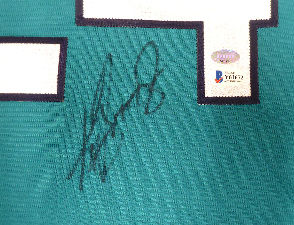 Seattle Mariners Ken Griffey Jr. Autographed Teal Nike Jersey Size XL Beckett BAS & MCS Holo Stock #185663