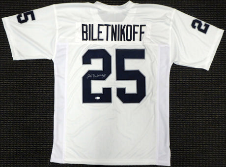 Oakland Raiders Fred Biletnikoff Autographed White Jersey Beckett BAS Stock #185819