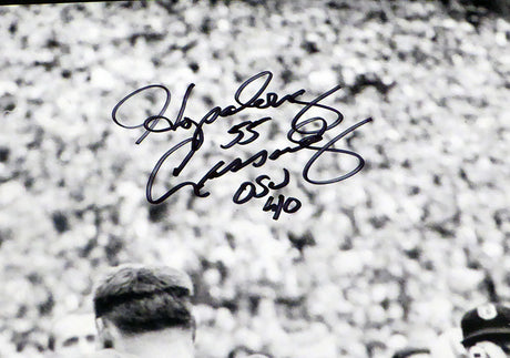 Howard "Hopalong" Cassady Autographed 16x20 Photo Ohio State Buckeyes "OSU" Beckett BAS Stock #179079