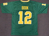 Notre Dame Fighting Irish Ian Book Autographed Green Jersey Beckett BAS Stock #192453