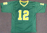 Notre Dame Fighting Irish Ian Book Autographed Green Jersey Beckett BAS Stock #192453