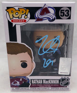 Nathan MacKinnon Autographed Funko Pop Vinyl Figurine Colorado Avalanche Fanatics Holo #B414327