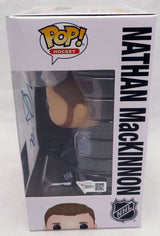 Nathan MacKinnon Autographed Funko Pop Vinyl Figurine Colorado Avalanche Fanatics Holo #B414327