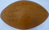 1968 Green Bay Packers Team Autographed Football With 48 Total Signatures Including Bart Starr PSA/DNA #AI02203