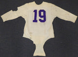 Washington Huskies Bill Early Circa 1949-1951 Game Used White Jersey Unsigned SKU #193839