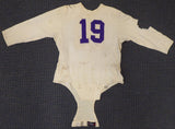 Washington Huskies Bill Early Circa 1949-1951 Game Used White Jersey Unsigned SKU #193839