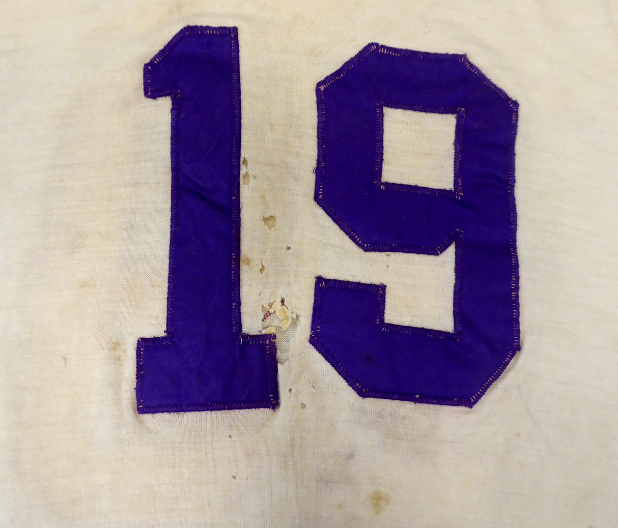 Washington Huskies Bill Early Circa 1949-1951 Game Used White Jersey Unsigned SKU #193839