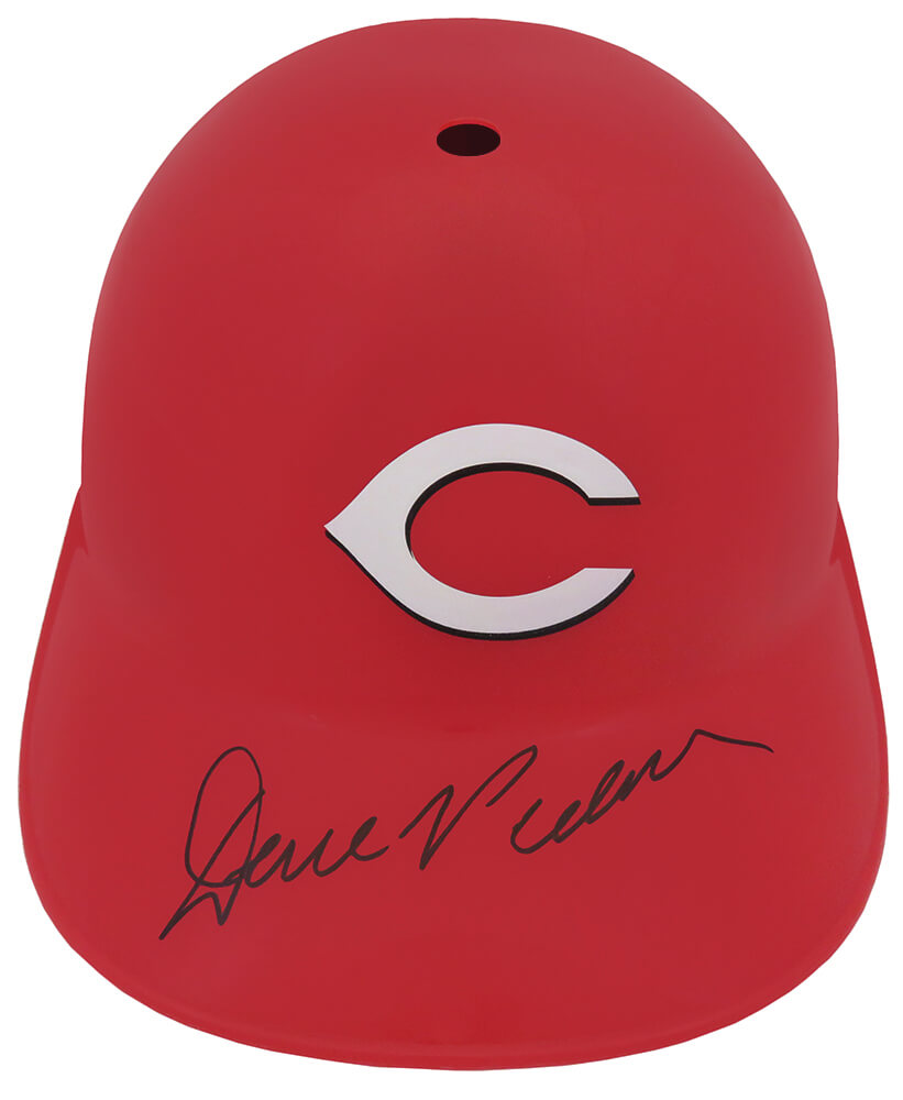 Dave Parker Signed Cincinnati Reds Replica Souvenir Batting Helmet