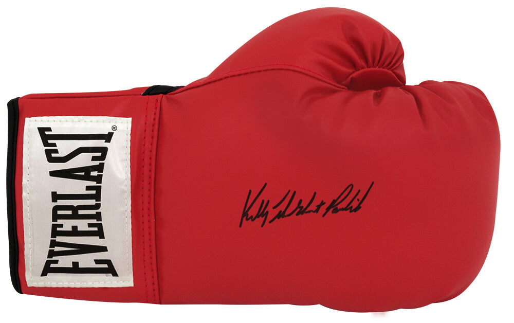 Kelly Pavlik Signed Everlast Red Boxing Glove w/The Ghost