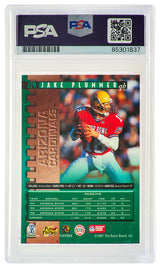 Jake Plummer Signed Arizona Cardinals 1997 Pro Line Rookie Football Card #279 w/Snake (PSA Encapsulated)