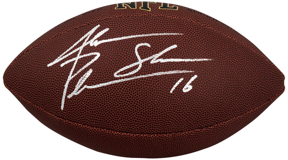 Jake Plummer Signed Wilson Super Grip Full Size NFL Football w/Snake