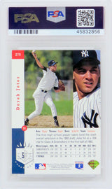 Derek Jeter (New York Yankees) 1993 SP Foil Baseball RC Rookie Card #279 (PSA 7 NM) (D)