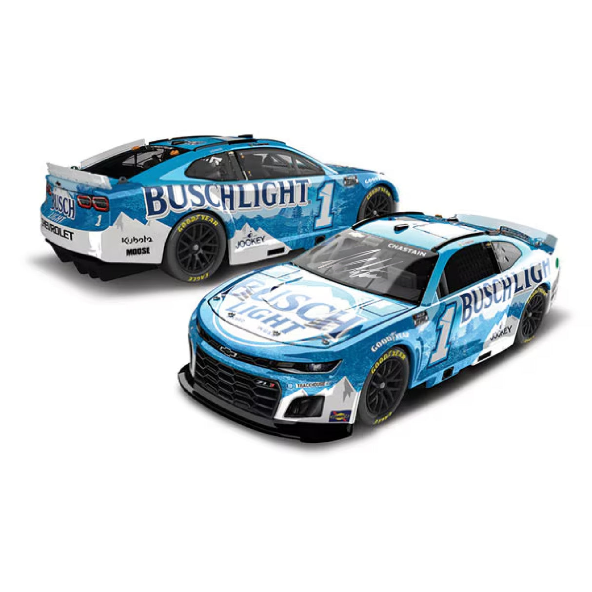 PRE-ORDER Ross Chastain Signed 2025 Busch Light 1:24 Diecast with COA