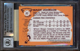 Lakers Magic Johnson Signed 2000 Topps Chrome #3 Card Auto Grade 10! BAS Slabbed