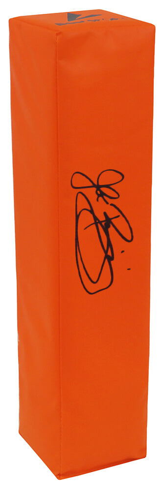 John Riggins Signed BSN Orange Football Endzone Pylon