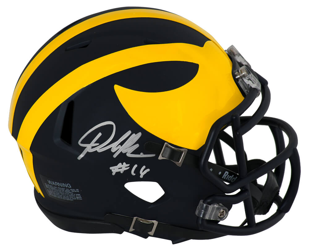 Denard Robinson Signed Michigan Wolverines Riddell Speed Mini Helmet