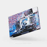 Ricky Stenhouse Jr. Signed NASCAR 2023 Daytona 500 Win Confetti 20x30 Gallery Wrapped Photo on SpeedCanvas (PA)