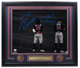 Ronald Acuna Jr. Cristian Pache Signed Framed Atlanta Braves 16x20 Photo JSA - Sports Integrity