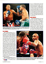 Diego Corrales Autographed Magazine Page Photo PSA/DNA #S47518