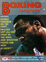 Joe Frazier Autographed Boxing Illustrated Magazine Cover PSA/DNA #S48956