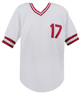 Chris Sabo Signed White Custom Baseball Jersey w/88 NL ROY