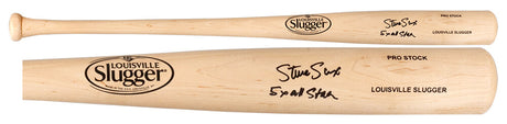 Steve Sax Signed Louisville Slugger Pro Stock Blonde Baseball Bat w/5x All Star