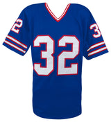 O.J. Simpson Signed Blue Throwback Custom Football Jersey