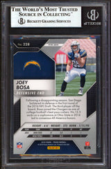 Chargers Joey Bosa Authentic Signed 2016 Panini Prizm #228 RC Card BAS Slabbed 4