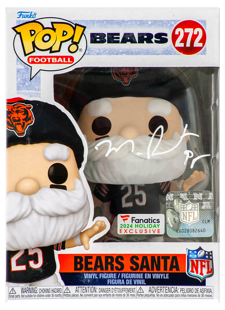 Montez Sweat Signed Chicago Bears SANTA Funko Pop Doll #272