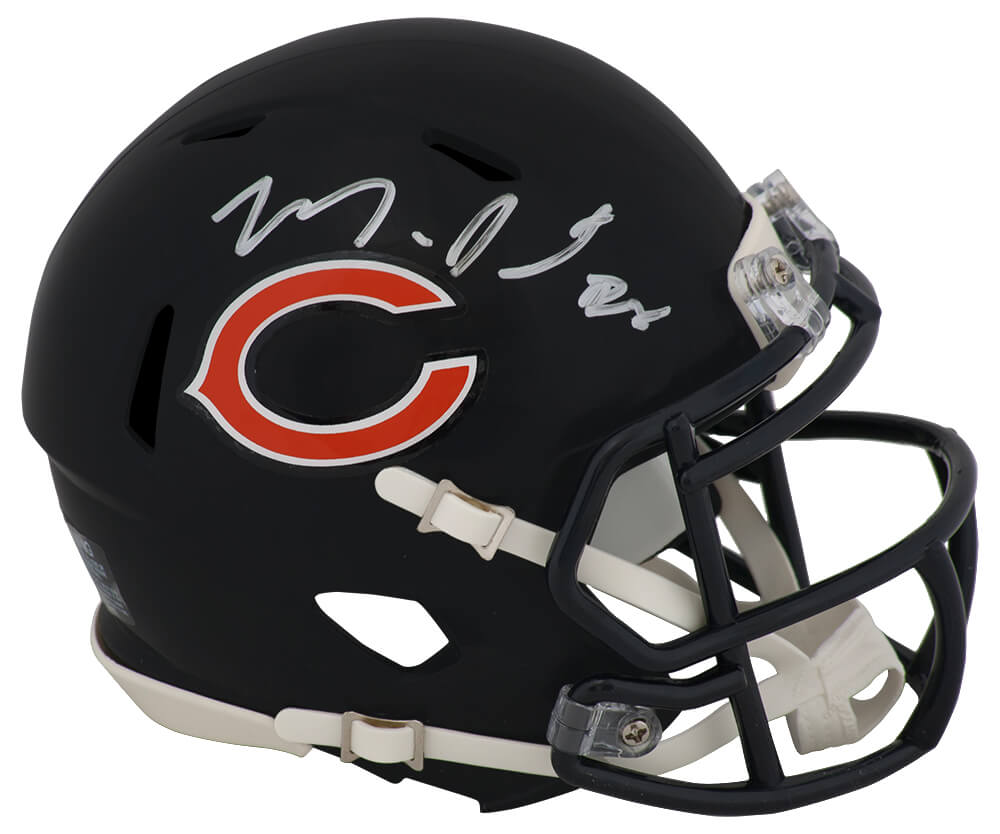 Montez Sweat Signed Chicago Bears Riddell Speed Mini Helmet