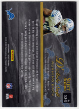 D'Andre Swift Signed Detroit Lions 2020 Panini Select Certified Rookie Football Card #SCR-15