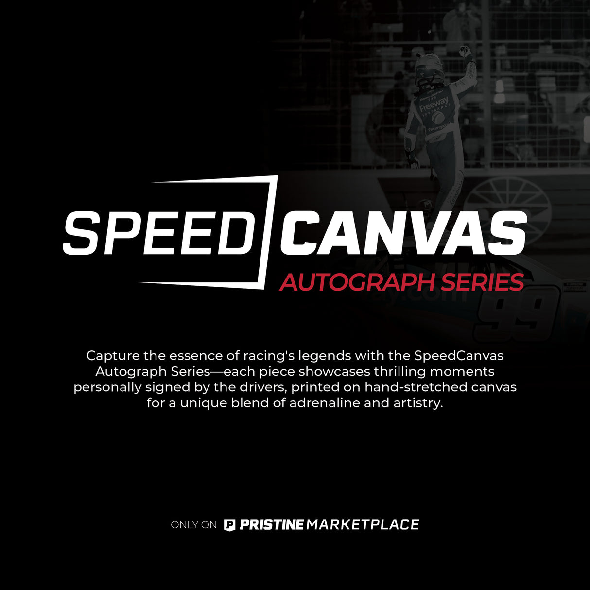 Hailie Deegan Signed 2024 NASCAR Xfinity Debut 20x30 Gallery Wrapped Photo on SpeedCanvas (Deegan COA)