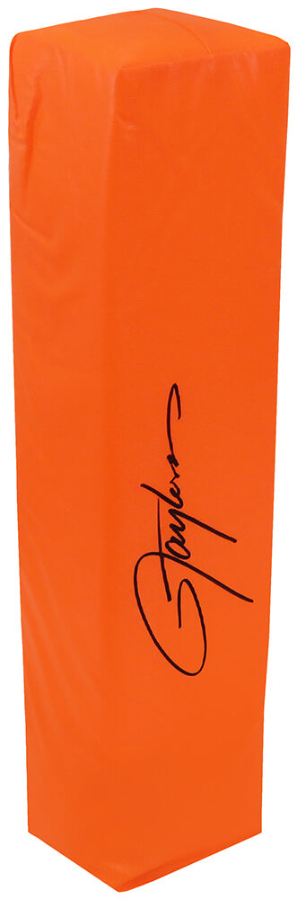 Lawrence Taylor Signed Champro Orange Endzone Football Pylon