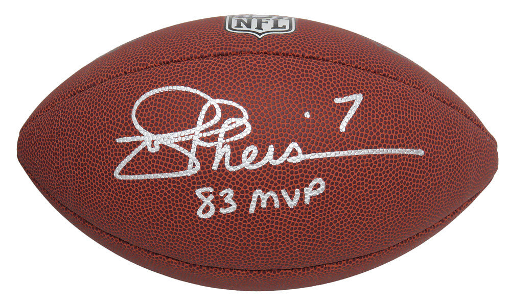 Joe Theismann Signed Wilson Limited Full Size NFL Football w/83 MVP