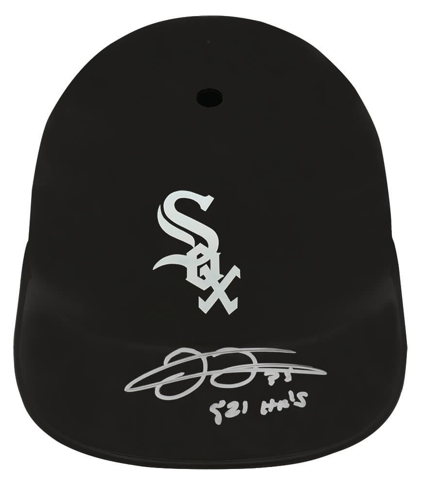 Frank Thomas Signed Chicago White Sox Replica Souvenir Batting Helmet w/521 HR's