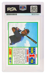 Frank Thomas Signed White Sox 1990 Score Rookie Baseball Card #663 w/HOF 2014 (PSA Encapsulated)