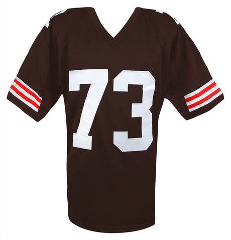 Joe Thomas Signed Brown Custom Jersey w/10,363 Consecutive Snaps