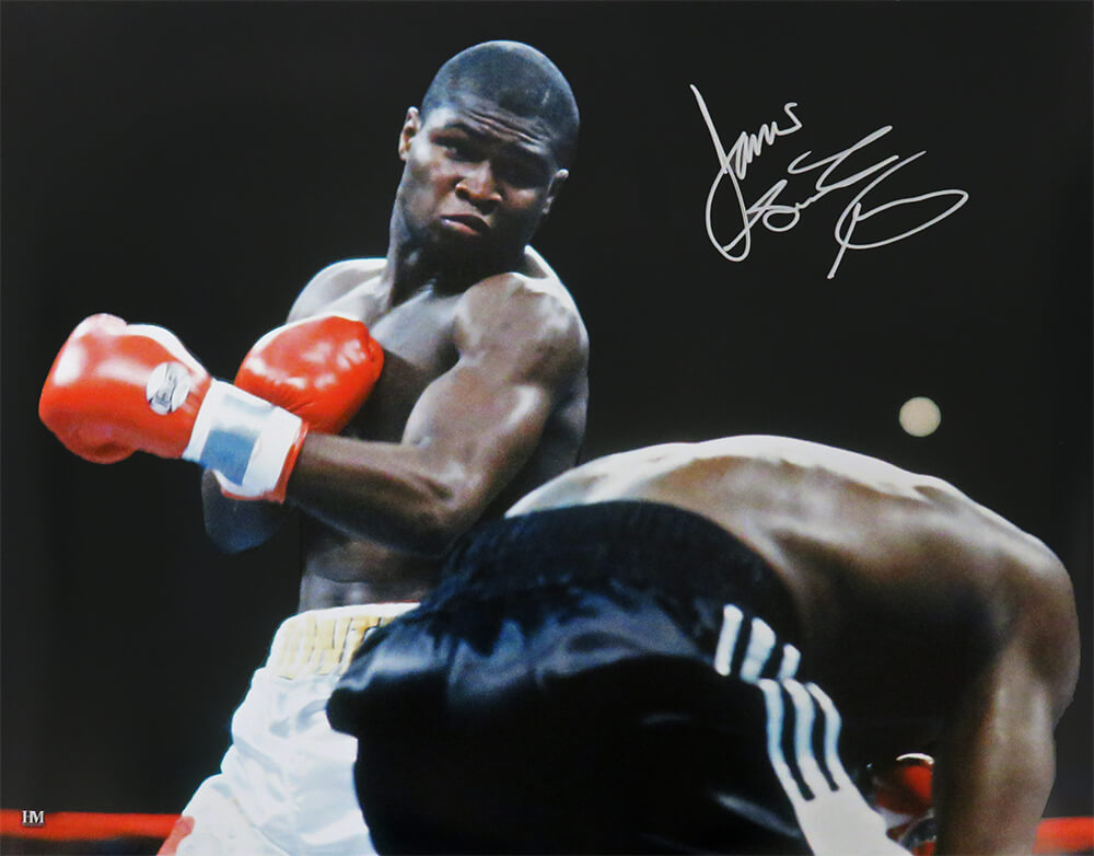 James Toney Signed Boxing 16x20 Photo w/Lights Out