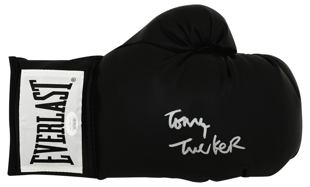 Tony Tucker Signed Everlast Black Boxing Glove - (JSA)