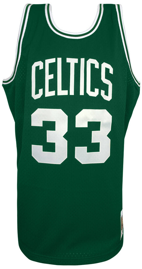 Larry Bird Boston Celtics Green 1985 Style Mitchell & Ness (M&N) NBA Swingman Basketball Jersey (Size XL)