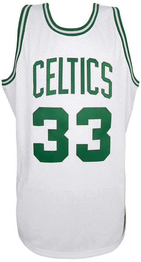 Larry Bird Boston Celtics White 1985 Style Mitchell & Ness (M&N) NBA Swingman Basketball Jersey (Size XL)