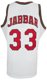 Kareem Abdul Jabbar Milwaukee Bucks White 1971-72 Mitchell & Ness (M&N) NBA Swingman Basketball Jersey (Size L)