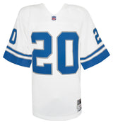 Barry Sanders Detroit Lions 1996 White Throwback NFL Legacy Football Jersey (Size Large)