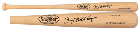 Billy Wagner Signed Louisville Slugger Pro Stock Blonde Baseball Bat w/The Kid