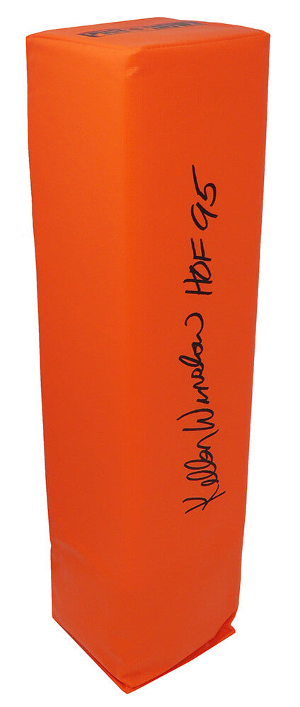 Kellen Winslow Signed Orange Endzone Football Pylon w/HOF'95