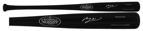 Ben Zobrist Signed Louisville Slugger Pro Stock Black Baseball Bat